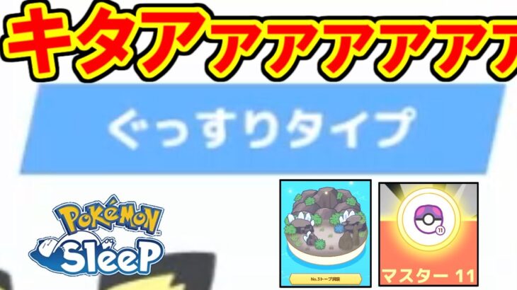 あとはゴローニャをかわすだけ。【ポケモンスリープ】