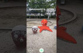 【PokémonGO】オクタン、ハリーセン、バクーダ【AR】 #pokemonGO #ポケモン #ポケモンGO