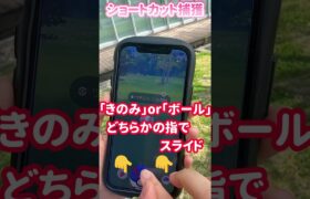 ショートカット捕獲のやり方#ポケモン #ポケモンgo#shorts