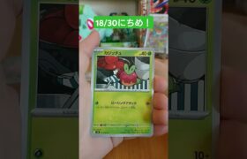 18/30【ポケカ】初心者の毎日開封動画 #ポケカ #ポケモン #カードゲーム #開封動画 #変幻の仮面