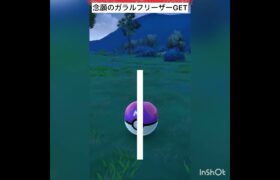 【ポケモンGO】遂に念願のガラル3鳥コンプリート✨#shorts