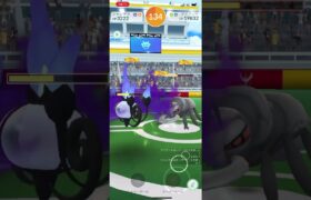 【ポケモンGO】PL40シャドウシャンデラ1匹のみでアイアントのレイドを倒してみた #shorts