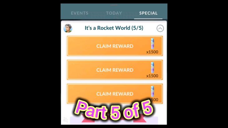 It’s a Rocket World (5/5) in Pokémon Go! ポケモンgo #pokemongo #pokemongoshorts #shorts #funny