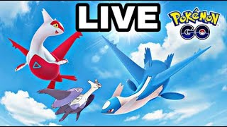 MEGA LATIAS live raid | MEGA LATIOS Live Raid invite | Pokemon Go Live🔴