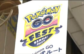 「Pokemon GO Fest」ポケモンGOの世界的イベントで商店街にPRフラッグ484枚設置　仙台