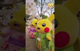Pokémon Shorts – Kimono Pikachu –