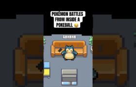 Pokémon battles from inside a pokeball 😂#pokemon #shorts