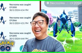 1 in 8000 CHANCE! 20 Necrozma Raids in Pokemon GO – Sendai Go Fest 2024