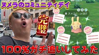 ヌメラの色違い個体値100%をガチストーキングしてみた【ポケモンGO】