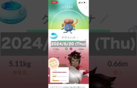 おさんぽおこう記録 (2024/6/20)【ポケモンGO】