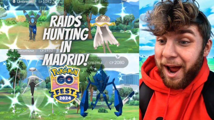 ✨Final Shiny Hunt At Madrid Go Fest In Pokemon Go!✨ (LIVE!)