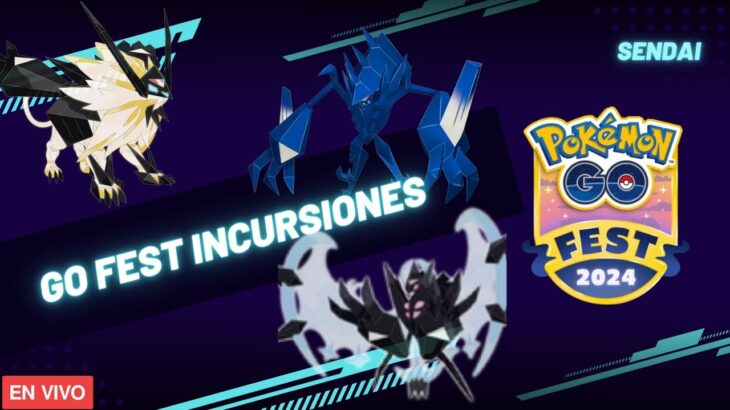 🚨SEGUIMOS EL GO FEST CON TICKET SENDAI🚨RAID NECROZMA EN DIRECTO VAMOS POR LOS SHINY POKEMON GO