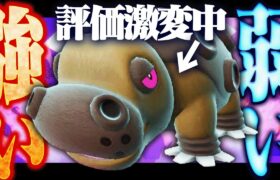 【世界１評価が難しいポケモン】伝説環境でカバルドンは大出世したけど、実際の強さは…？？【ポケモンSV】