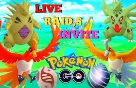 Shiny Ho- Oh  And Mega Tyranitar Raid Invita | Pokemon go live | Shiny Hunt live pokemon go