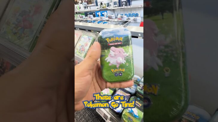 We Found Pokemon Go Tins at Best Buy in 2024! #pokemon #pokemoncards #tcg