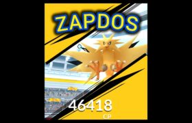 ZAPDOS Raid in Pokémon GO! ポケモンgo #pokemongo #pokemongoshorts #shorts #funny