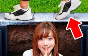 キミならどこにかくれる？おうちの中で友達から隠れろ！男女の本気かくれんぼでボールプールや子供部屋に逃げろ【24時間】