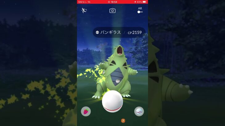 ポケモン捕獲戦　パート320 ポケモンgo バンギラス　#pokemon