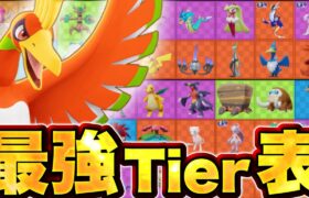 3周年EXホウオウ実装後最強キャラランキング！【ポケモンユナイト】最強tier表　ティア表