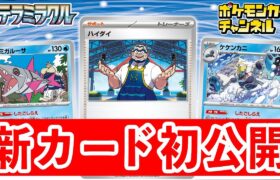 【初公開】山札を引ける新サポート「ハイダイ」とミガルーサ、ケケンカニを紹介！AR（アートレア）の公開も！【ポケカ/ポケモンカード/ステラミラクル】