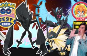 奈克洛茲瑪 黃昏之鬃/拂曉之翼 Dusk Mane Necrozma and Dawn Wings Necrozma｜#pokemongo #ポケモンgo #gofest2024