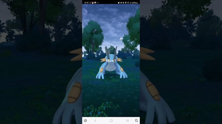 ポケモンGO　野生のラグラージ