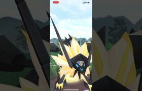 【ポケモンGO】ネクロズマ（たそがれ）対決　メテオドライブ使ってみた