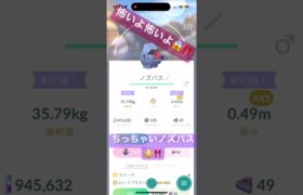 ちっちゃいノズパス‼️ とても怖いよー😱‼️  ポケモンGO