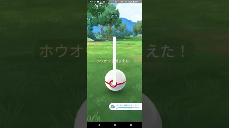 色違いホウオウ捕獲【ポケモンGO】