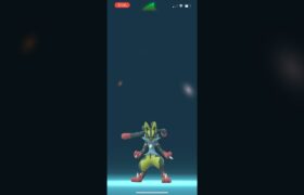 ポケモンGO色違いのルカリオメガシンカしてみた！#目指せ100万回再生 #バズれ #おすすめにのりたい