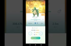 ポケモンGO　色違いカイリューをPL40からPL50まで強化をやってみた。