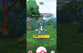 【ポケモンGO】ルカリオ！レイドデイで高個体&色違いチャレンジ！#nintendo #pokemon #pokemongo #ポケモンgo #色違い#レイド#ルカリオ