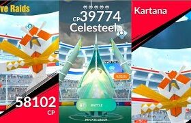 Live Kartana and Celesteela Raids | Pokémon Go | Yagnik009