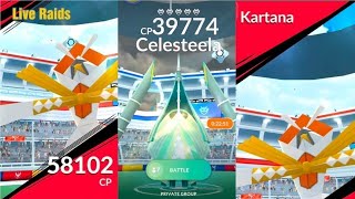 Live Kartana and Celesteela Raids | Pokémon Go | Yagnik009