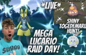 ✨Mega Lucario Raid Day In Pokemon Go!✨ (LIVE!)