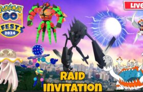 NECROZMA & Ultra Beast’s Raid Invitation in Pokemon Go | Pokémon Go Live | Raid invite |