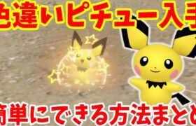 【ポケモンSV】色違いピチューを探せ！おすすめレシピはこの効果！【ポケモンスカーレットバイオレット・ゼロの秘宝】