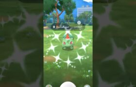 ✨Shiny Party Hat Bulbasaur CAUGHT In Pokemon Go!✨ #shorts #pokemon