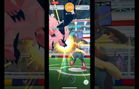 ポケモンgo メガルカリオレイドバトル戦　#pokemongo