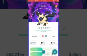 ネクロズマ合体(たそがれのたてがみ)(あかつきのつばさ)#ポケモンgo#goフェス