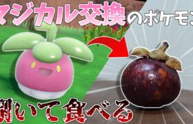 マジカル交換で流れてきたポケモンを捌いて食べる企画で果実の女王食べたったｗｗｗ【ポケモンsv】