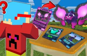 【マイクラ】自作カードゲームで『伝説ポケモン』を使って対決したら最強すぎた！？