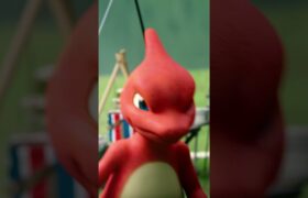 【公式】「ポケモンたちとのキャンプ旅」ヒトカゲの成長