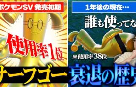 発売初期は最強ポケモンだったサーフゴーはなぜ衰退したのか？