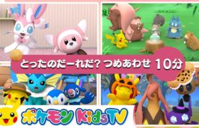 【ポケモン公式】とったのだーれだ？つめあわせ 10分－ポケモン Kids TV【こどものうた】