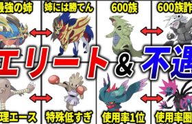 対等な関係なのに格差がエグすぎたポケモン16選