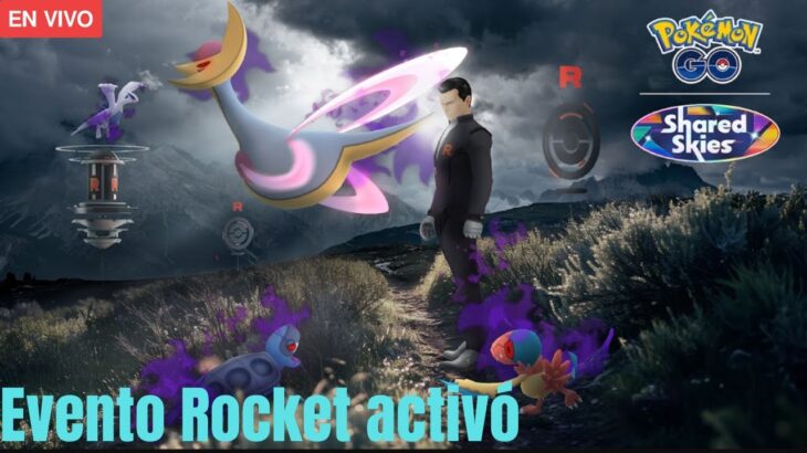 🚨EMPIEZA EL EVENTO ROCKET VAMOS POR CRESSELIA OSCURO EN DIRECTO POKEMON GO🚨