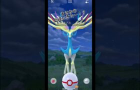 【ポケモンGO  ゼルネアス】まさかの色違いきた！！みんな色違いきた人ー？