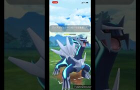 【ポケモンGO】ディアルガ　りゅうせいぐん使ってみた