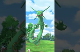 【ポケモンGO】レックウザゲッチャレ #ポケモン #rayquaza #ショート #伝説  #pokemongo #shorts #レックウザ #pokémon